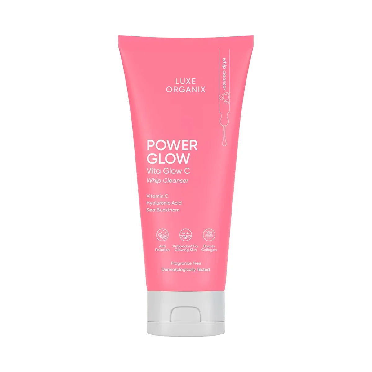 Luxe Organix Power Glow Vita Glow C Whip Cleanser