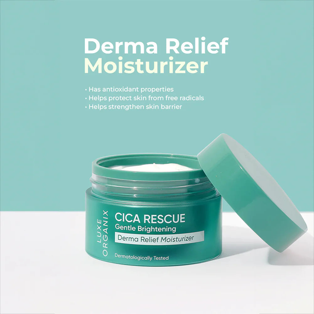 Luxe Organix Cica Rescue Gentle Brightening Bundle