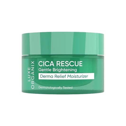 Luxe Organix Cica Rescue Gentle Brightening Derma Relief Moisturizer
