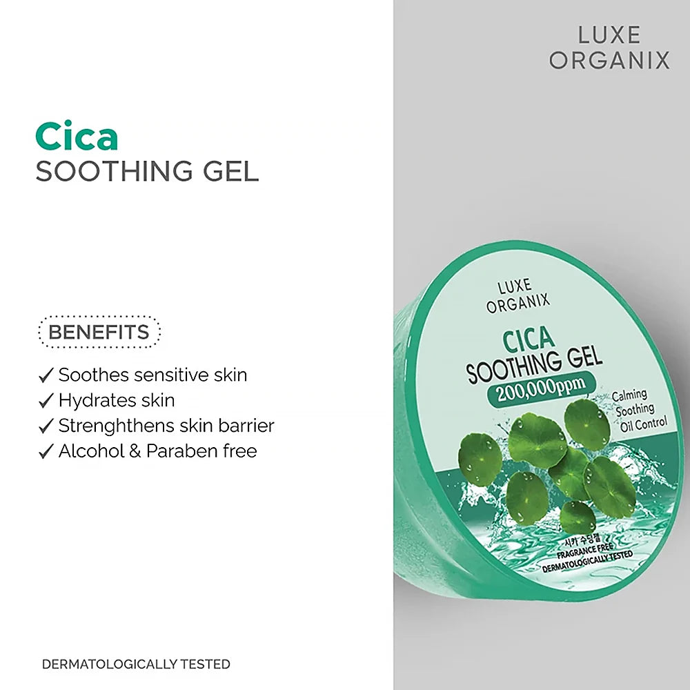 Luxe Organix Cica Soothing Gel 300ml