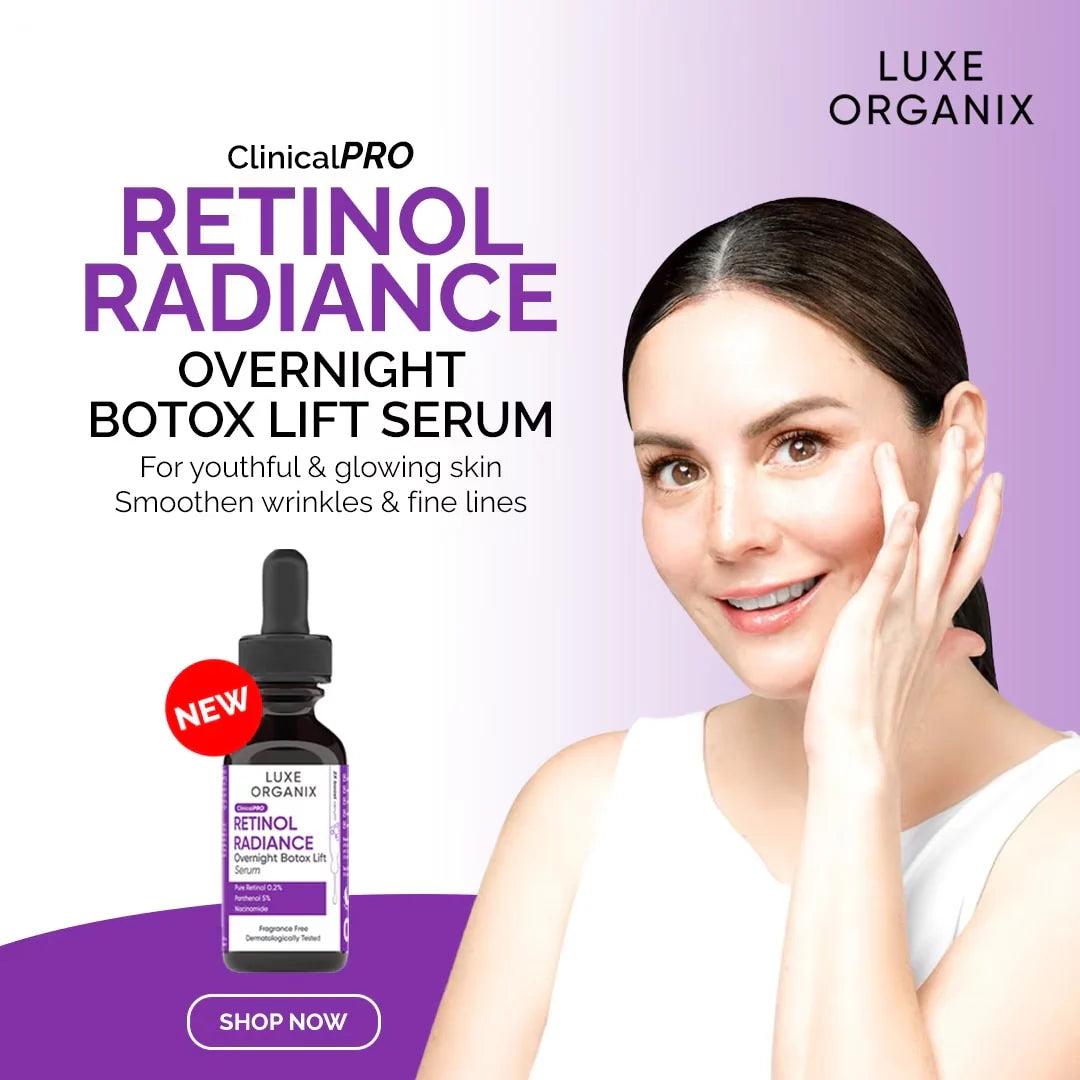 Luxe Organix Clinical Pro Retinol Radiance Serum