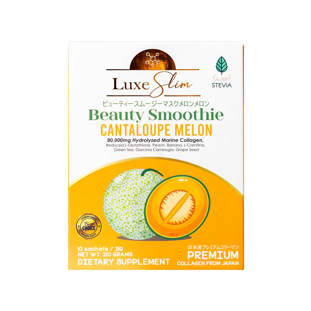 Luxe Slim Cantaloupe Melon Beauty Smoothie