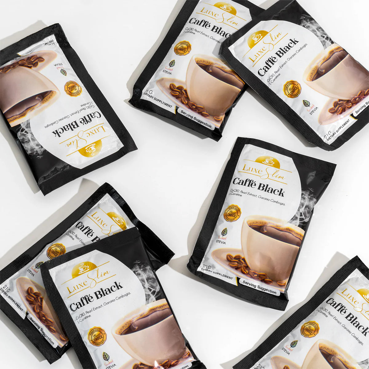 Luxe Slim Caffe Black