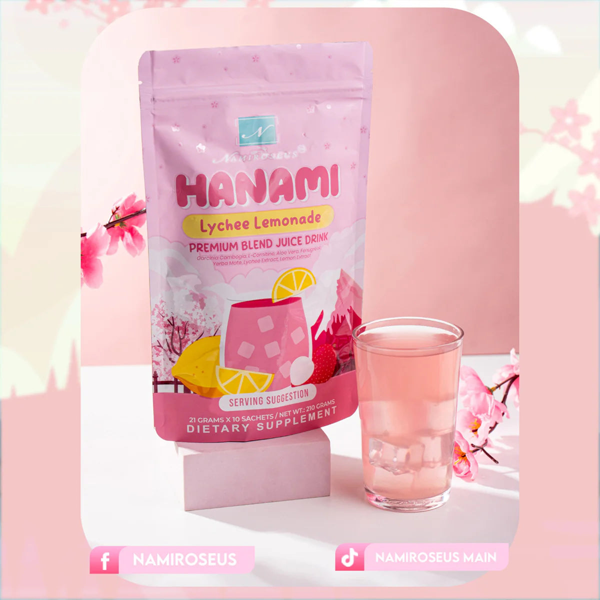 Namiroseus Hanami Lychee Lemonade