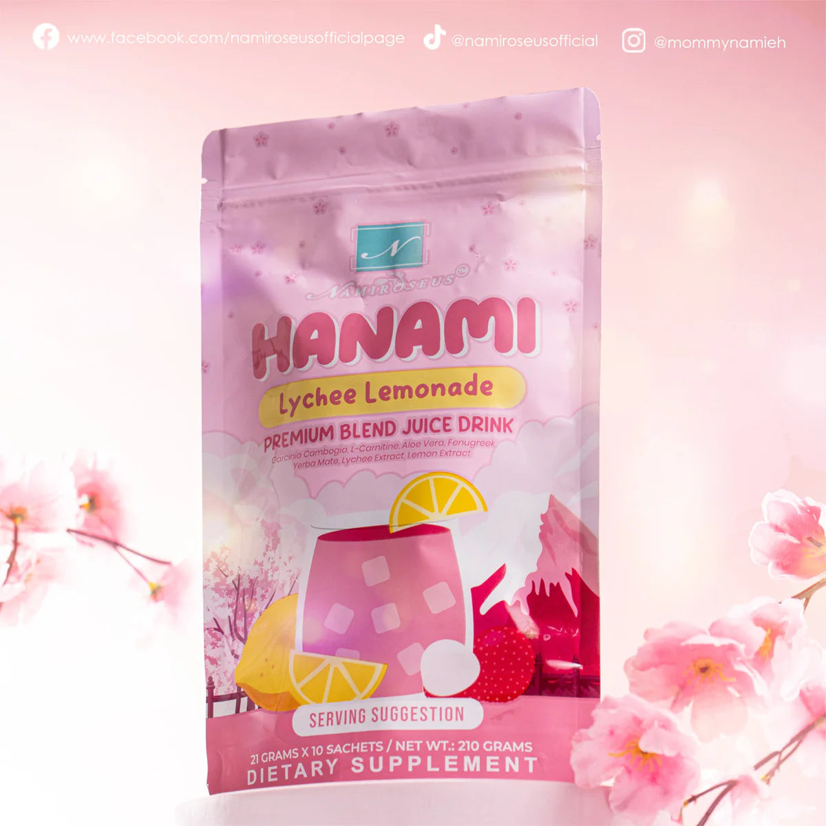 Namiroseus Hanami Lychee Lemonade