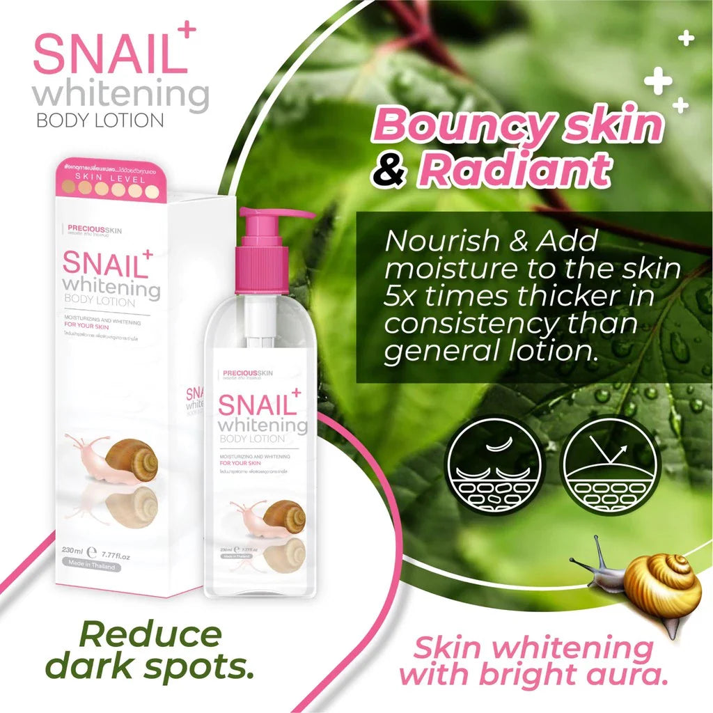 Precious Skin Snail Whitening Body Lotion 230ml