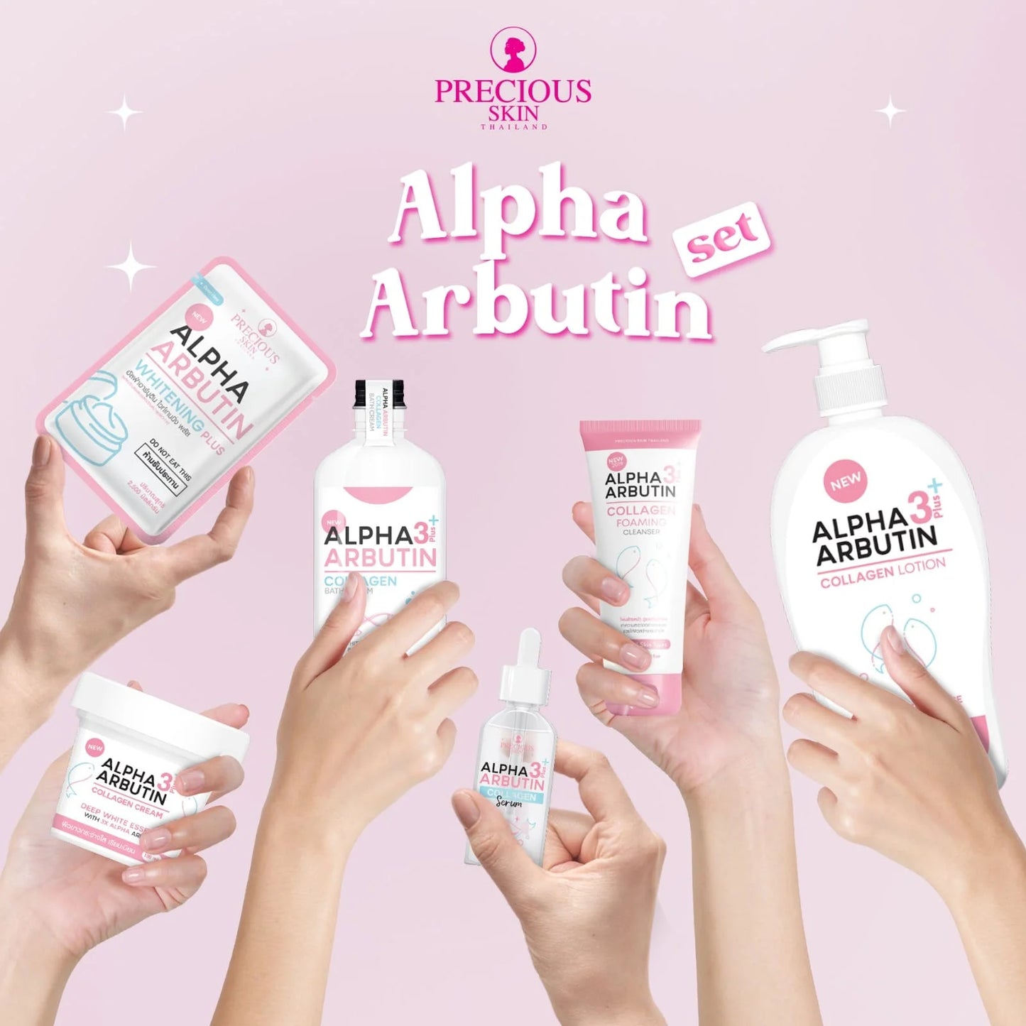 Precious Skin Alpha Arbutin Collagen Bath Cream