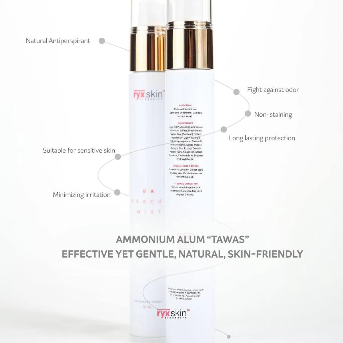 RYX Skin UA Rescue Mist 70mL