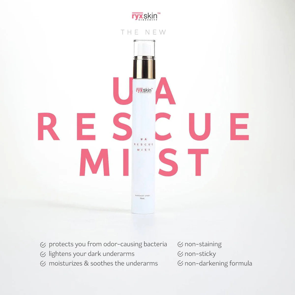 RYX Skin UA Rescue Mist 70mL