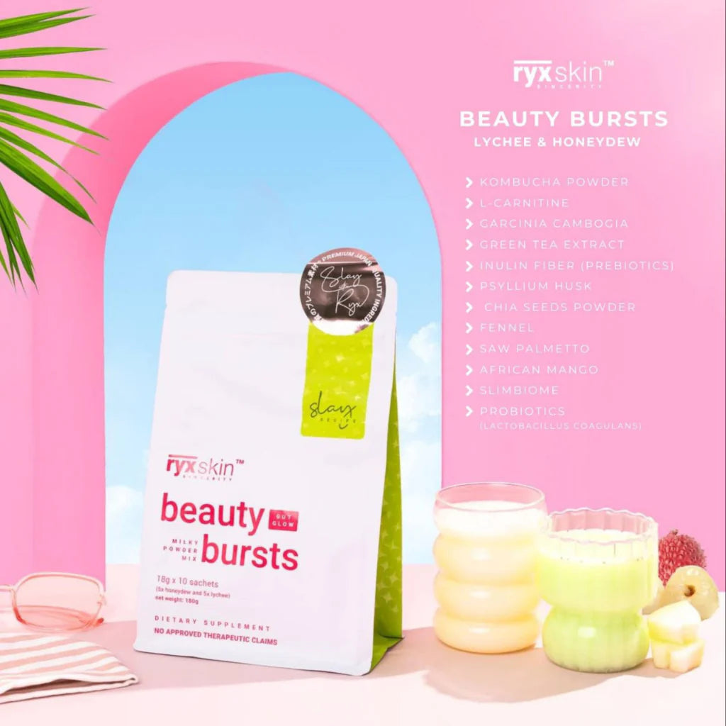 RYX Skin Beauty Bursts Gut Glow Milky Powder Mix