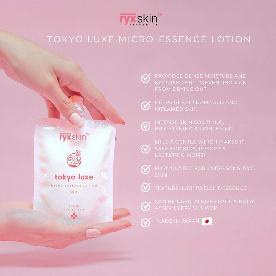 RYX Skin Tokyo Luxe Micro-Essence Lotion 100mL