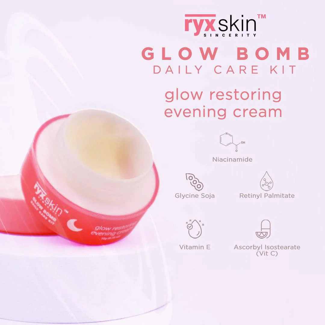 Ryx Skin Glow Bomb Daily Care Kit