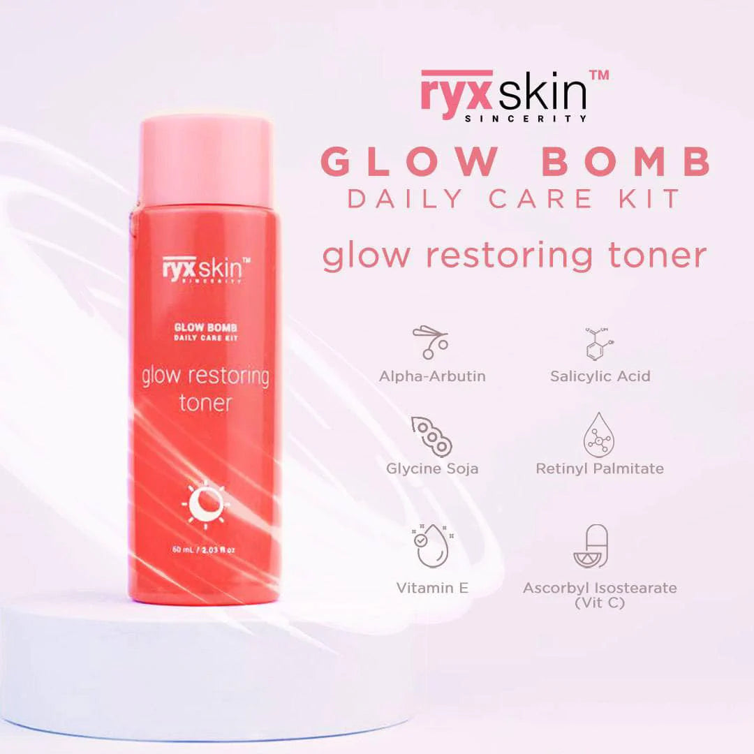 Ryx Skin Glow Bomb Daily Care Kit