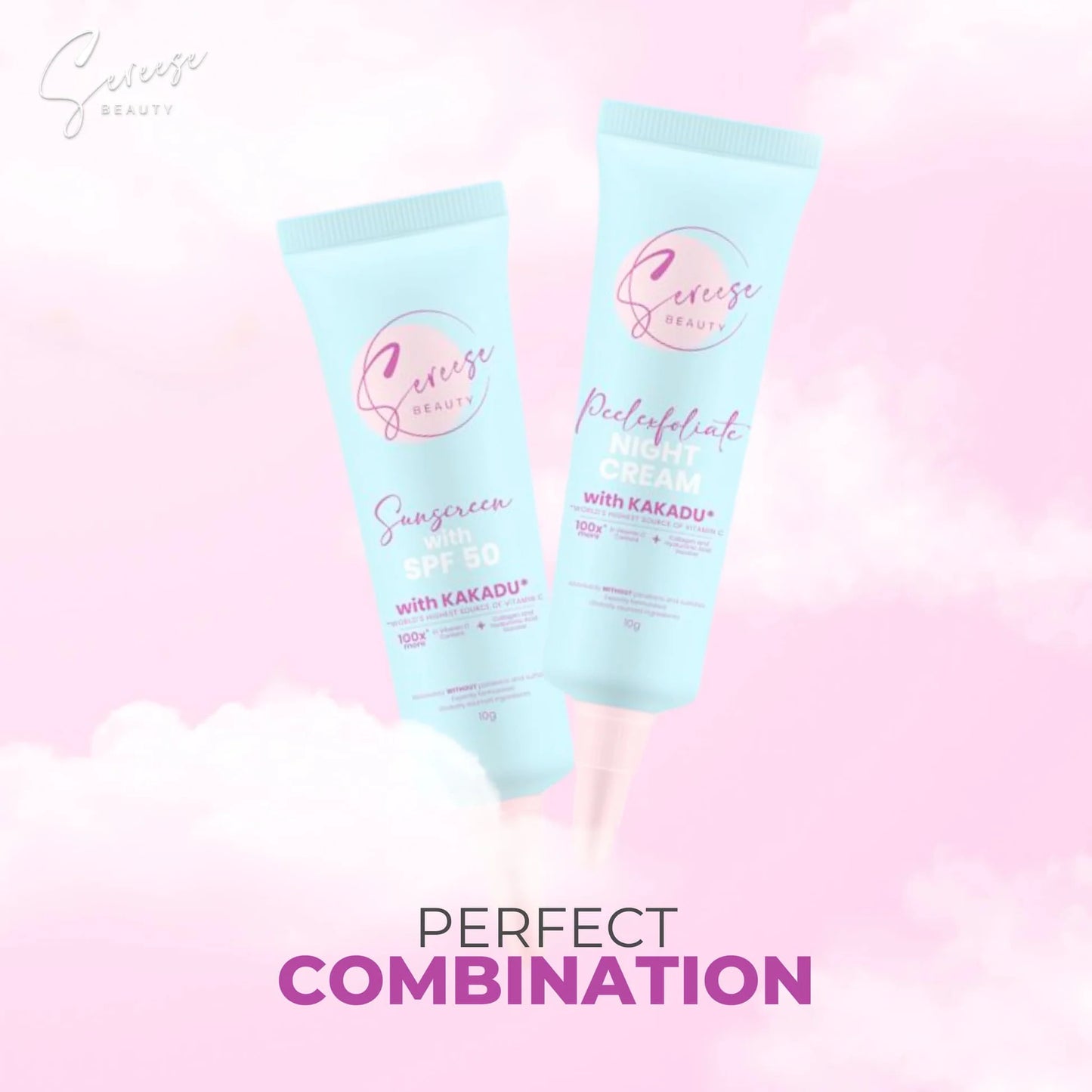 Sereese Beauty PeelExfoliate Set with Kakadu