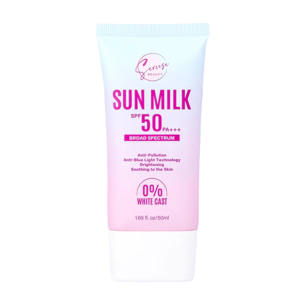 Sereese Beauty Sun Milk SPF50 PA+++ 0% White Cast
