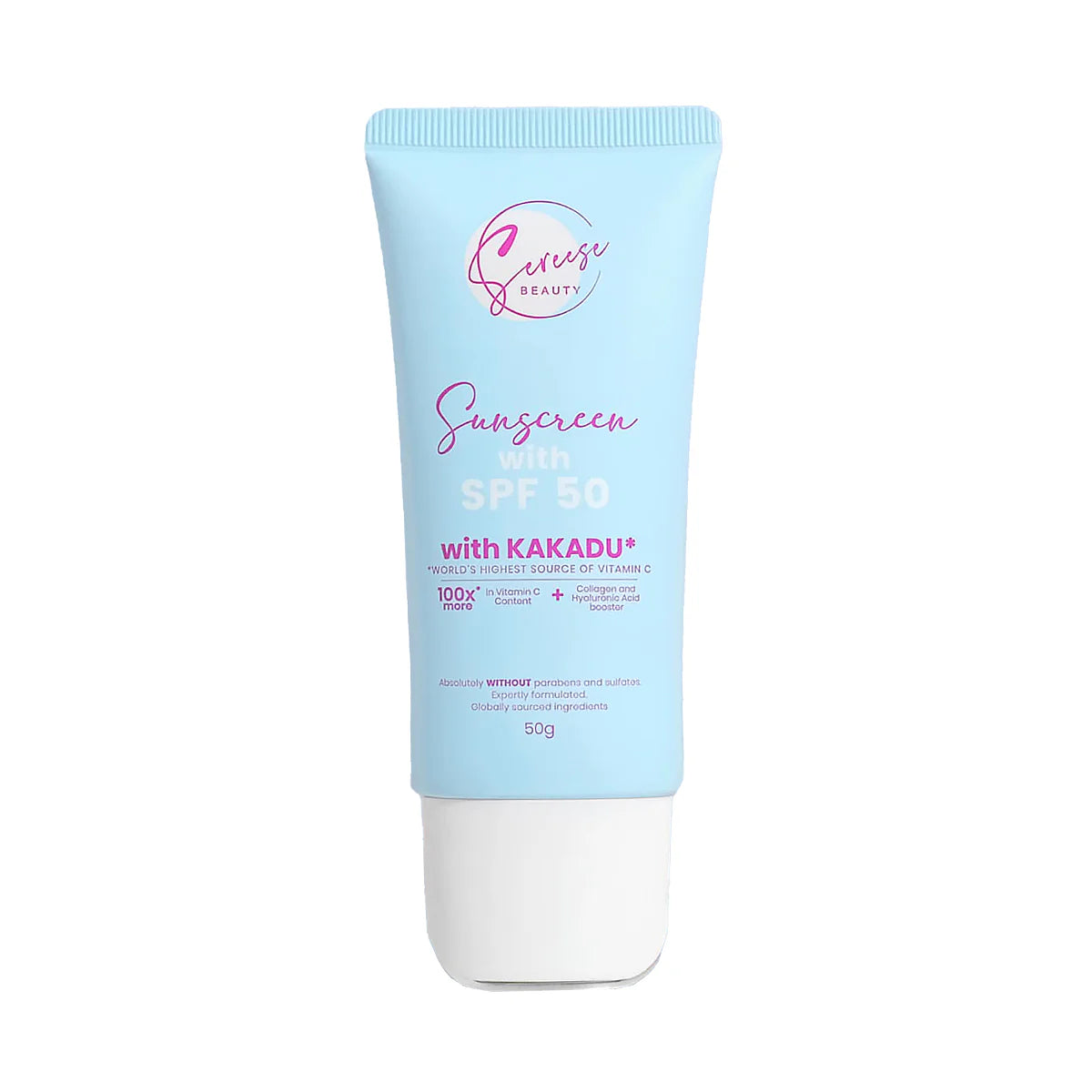 Sereese Beauty Sunscreen SPF 50 with Kakadu