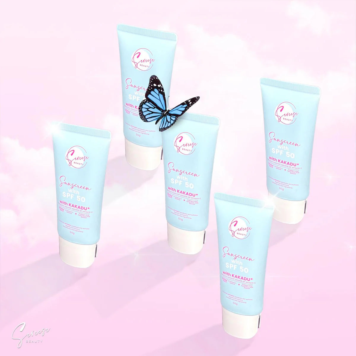 Sereese Beauty Sunscreen SPF 50 with Kakadu