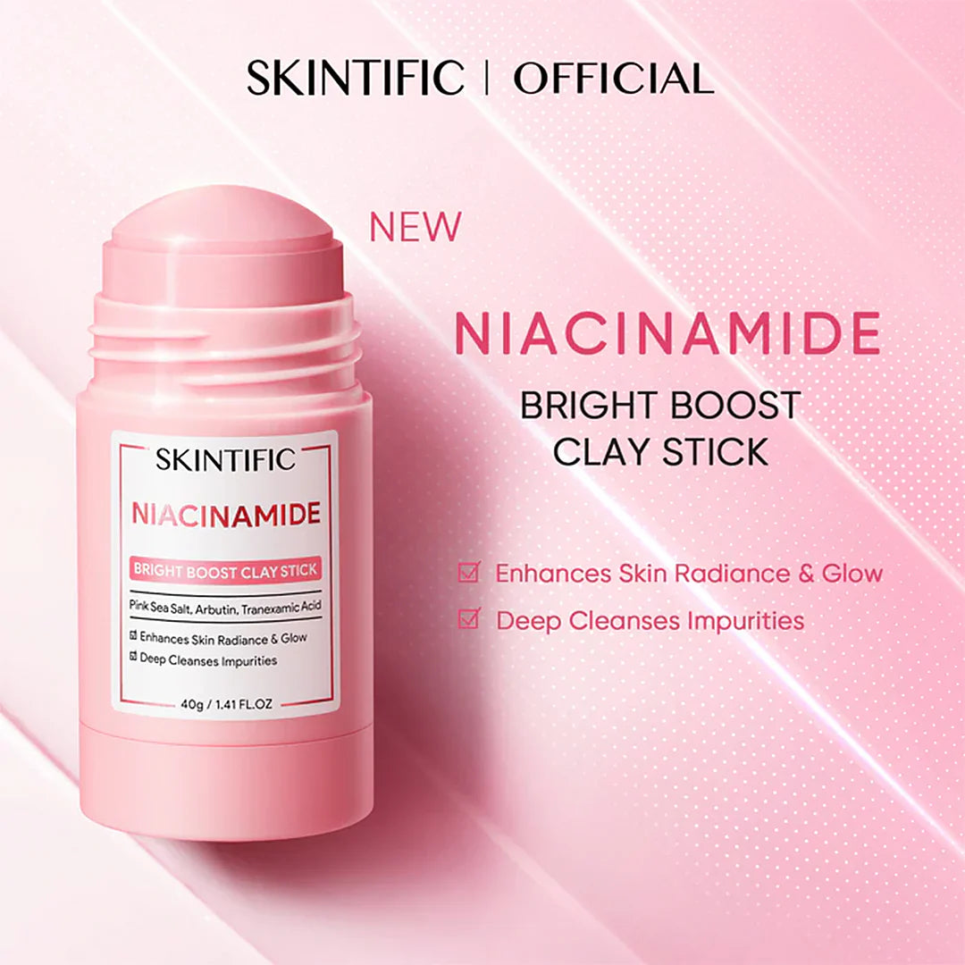 Skintific Clay Stick Trio Bundle (Bright Boost + Pore Detox + Mugwort Acne)