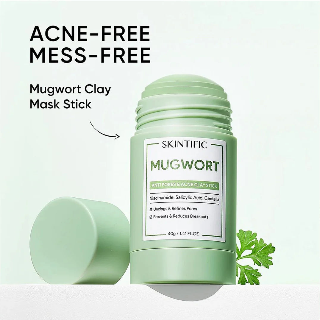 Skintific Clay Stick Trio Bundle (Bright Boost + Pore Detox + Mugwort Acne)