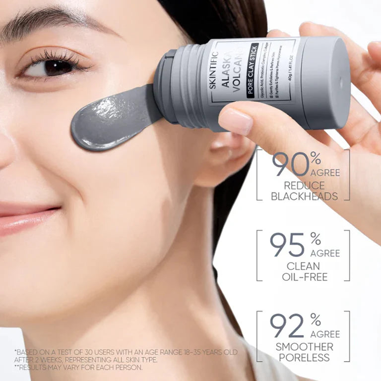 Skintific Clay Stick Bundle (Bright Boost + Pore Detox)