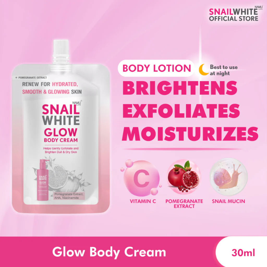 SNAILWHITE Glow Body Cream 30ml