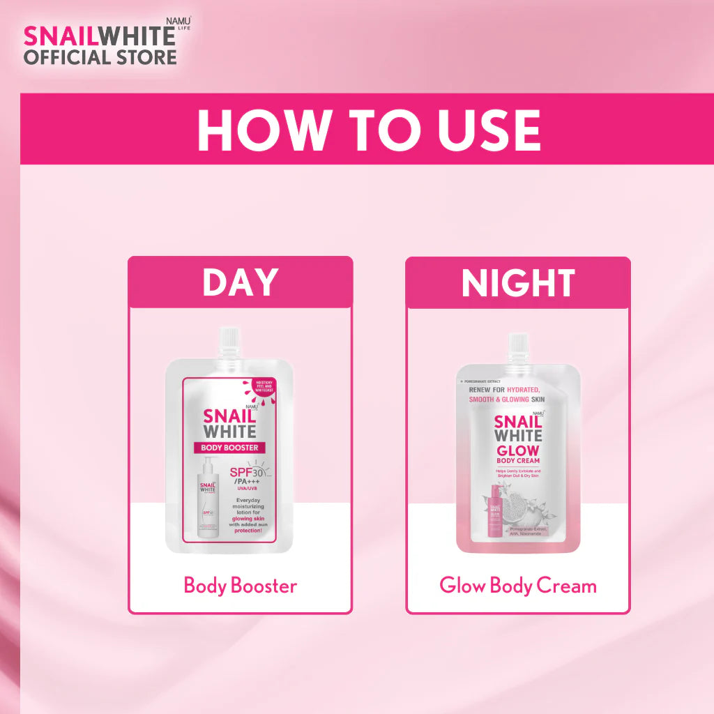 SNAILWHITE Glow Body Cream 30ml