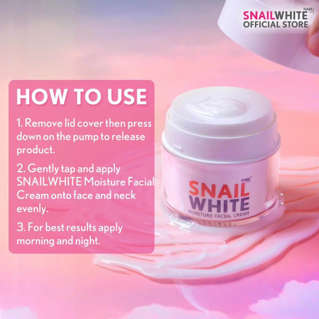 SNAILWHITE Moisture Facial Cream 50ml