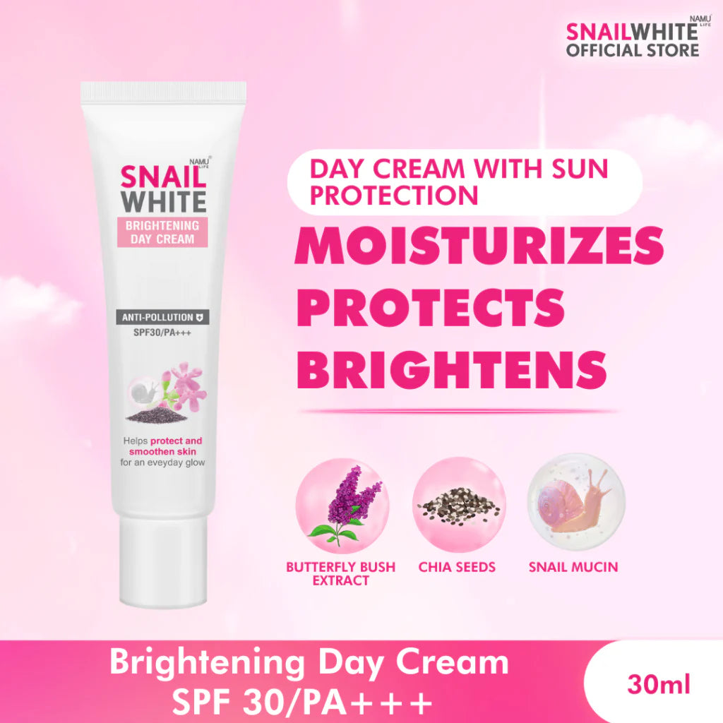 SNAILWHITE Brightening Day Cream SPF30 30ml