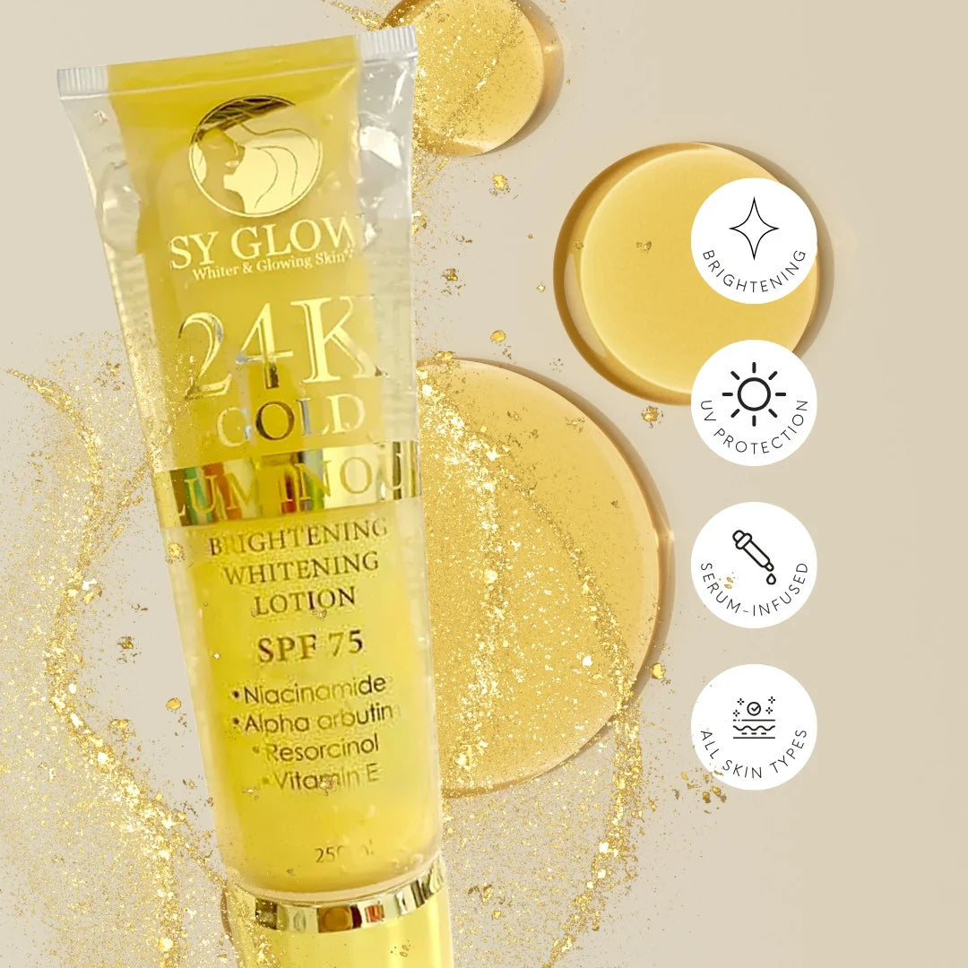 SY Glow 24K Gold Luminous Lotion SPF 75