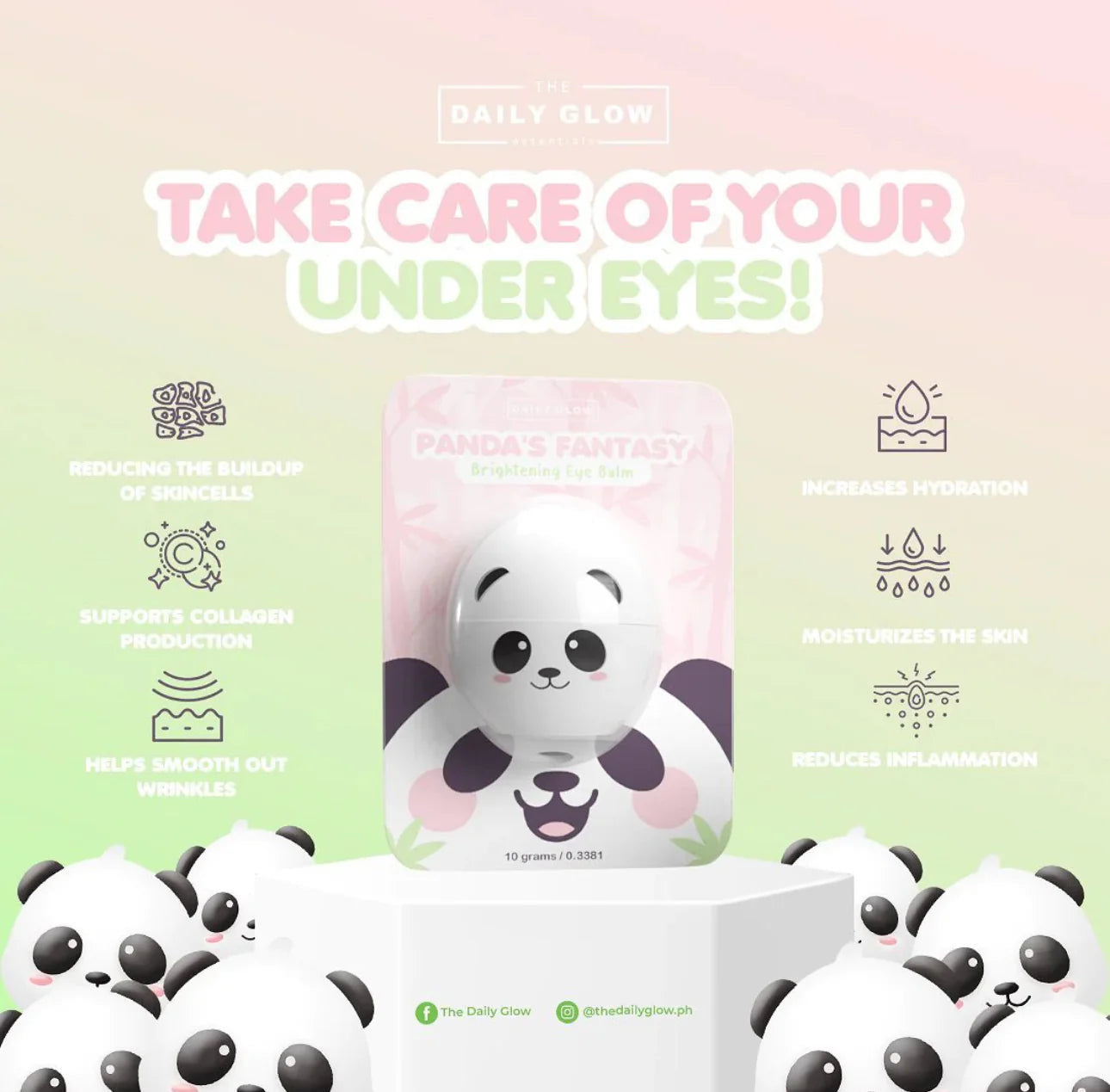 The Daily Glow Panda’s Fantasy Brightening Eye Balm