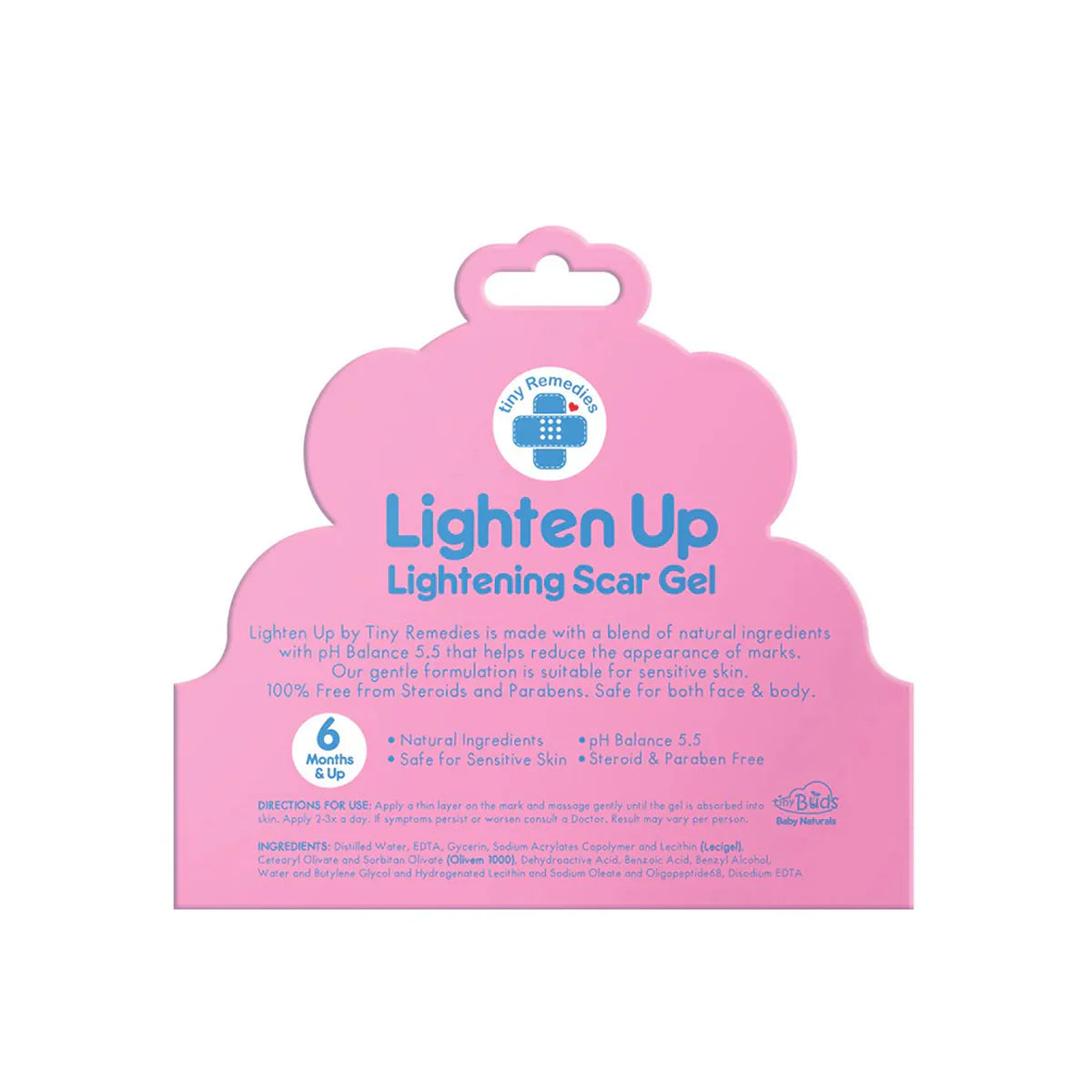 Tiny Buds Lighten Up Lightening Scar Gel 20g