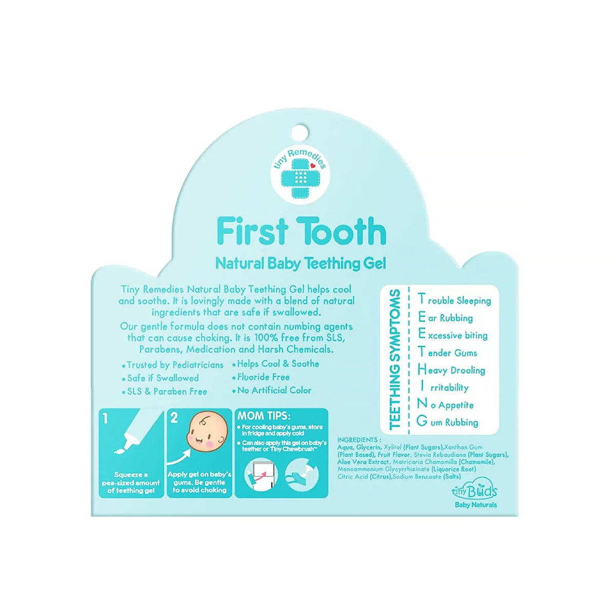 Tiny Buds First Tooth Natural Soothing Gel 20g