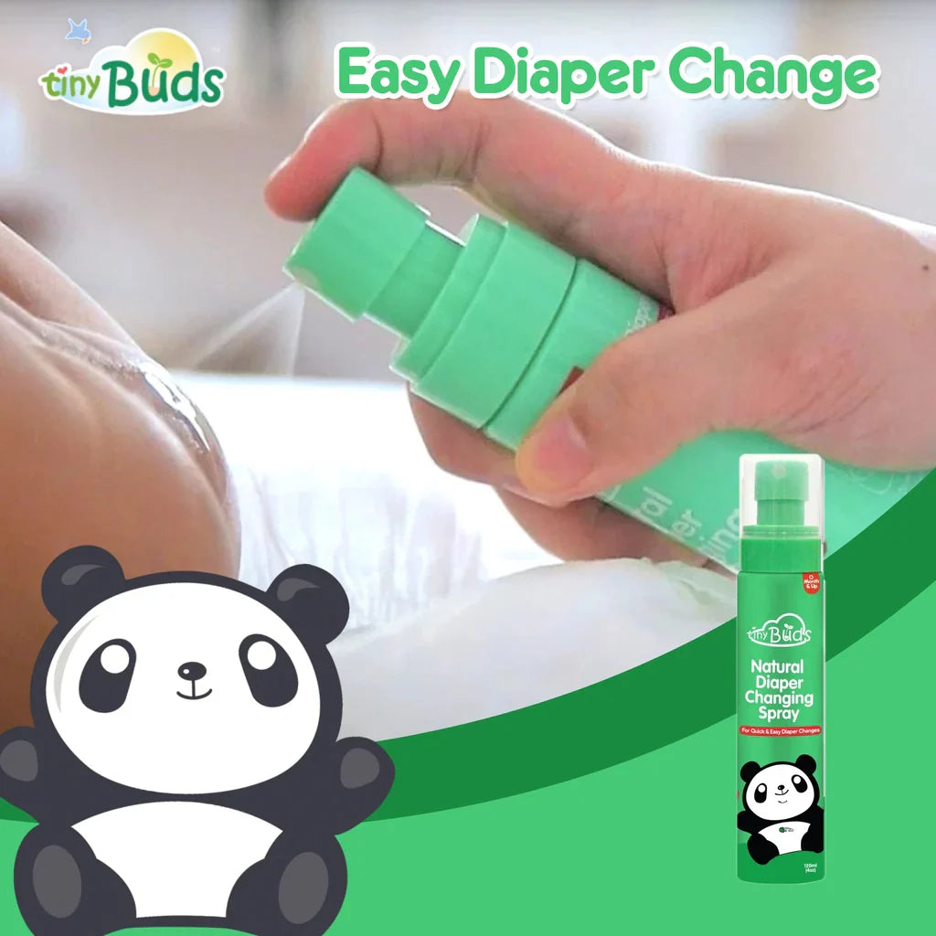 Tiny Buds Natural Diaper Changing Spray 120ml