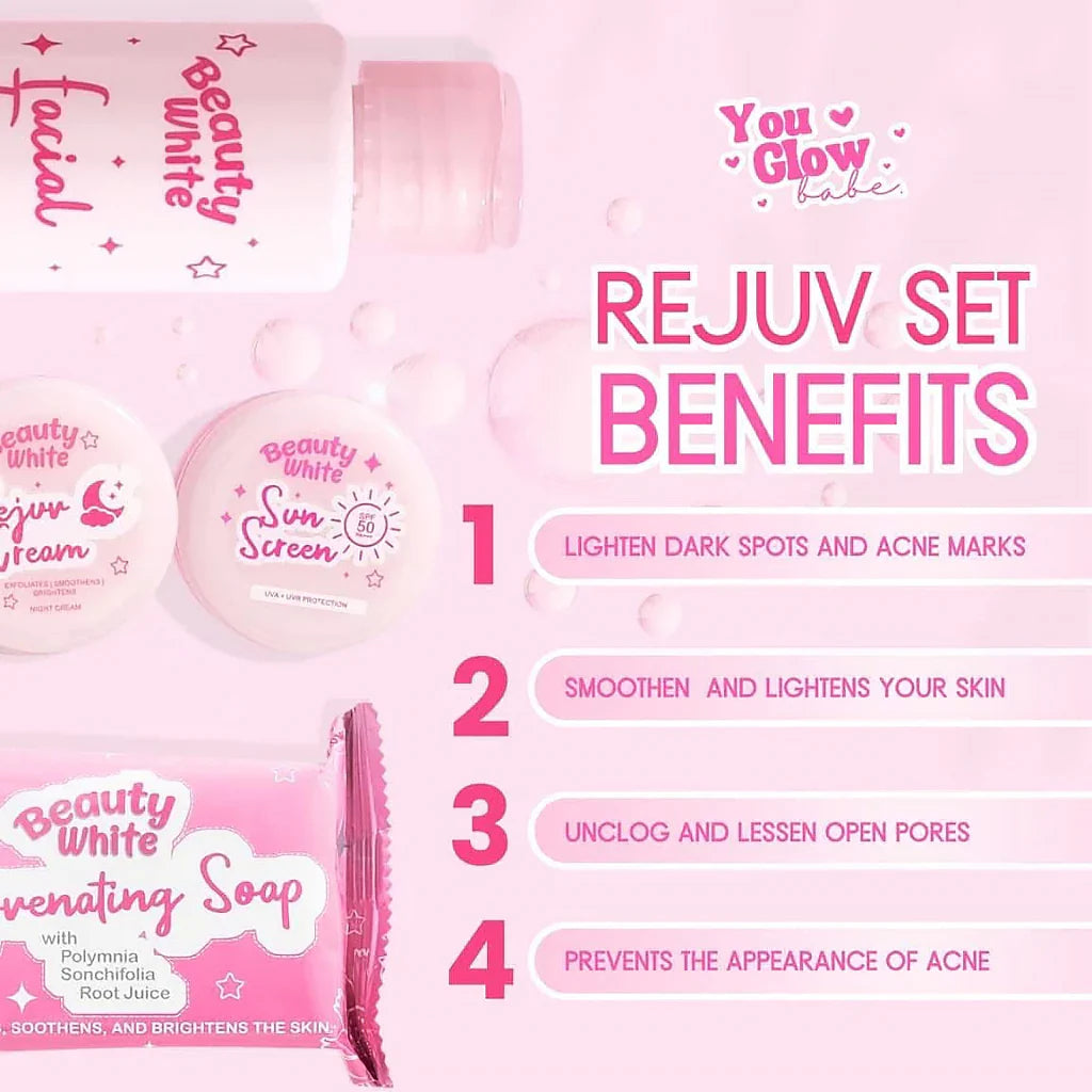 You Glow Babe Beauty White Rejuvenating Set