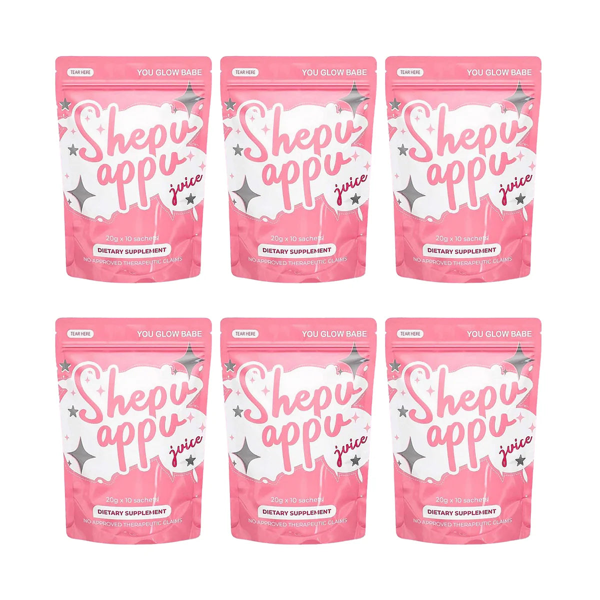 You Glow Babe Shepu Appu Juice (Bundle of 6)
