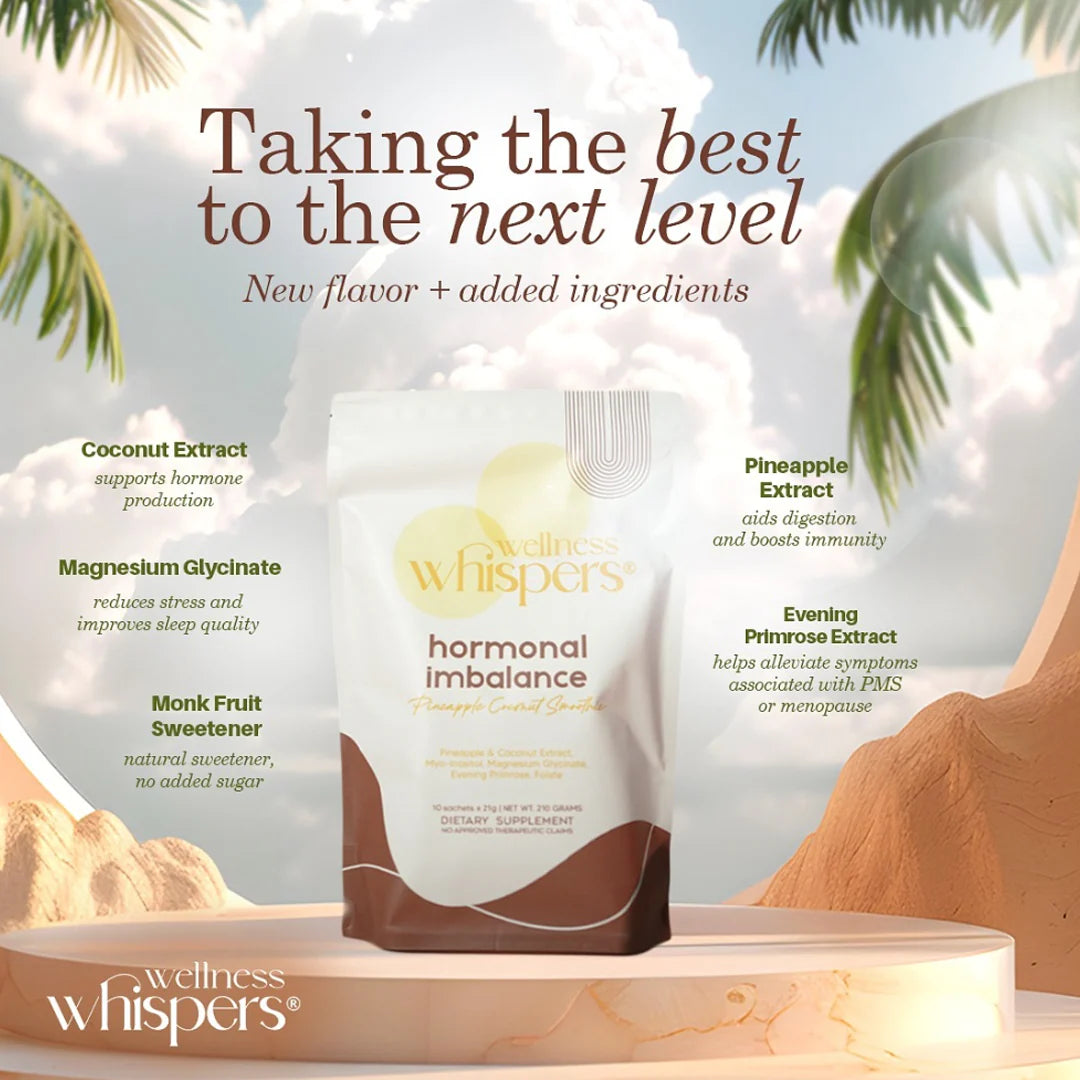 Wellness Whispers Hormonal Imbalance Pineapple Coconut Smoothie