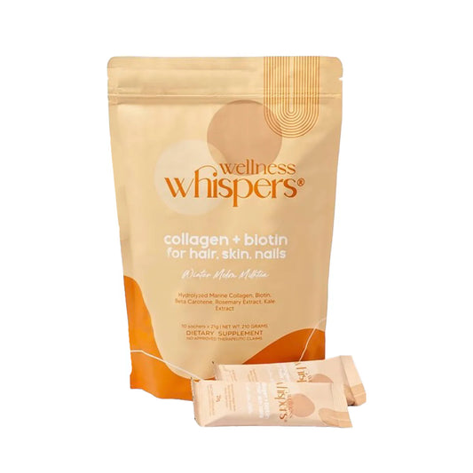 Wellness Whispers Collagen + Biotin Winter Melon Milk Tea