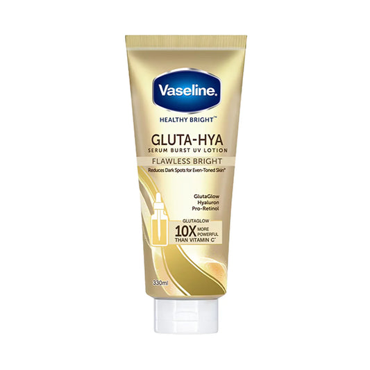 Vaseline Gluta-Hya Serum Burst UV Lotion Flawless Bright 300ml