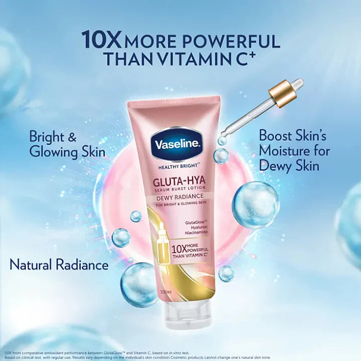Vaseline Gluta-Hya Serum Burst Lotion Dewy Radiance 300ml