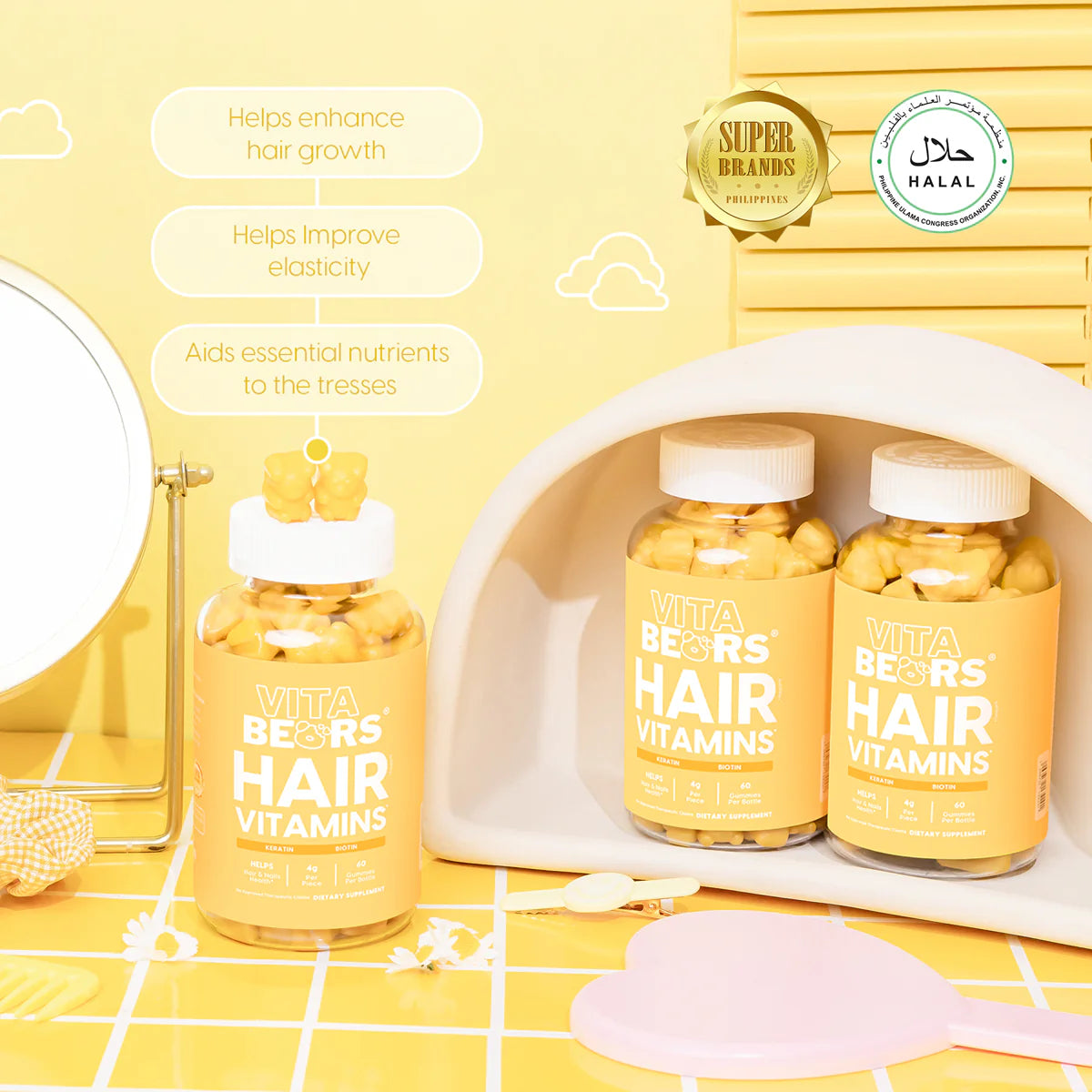Vitabears Hair Vitamins