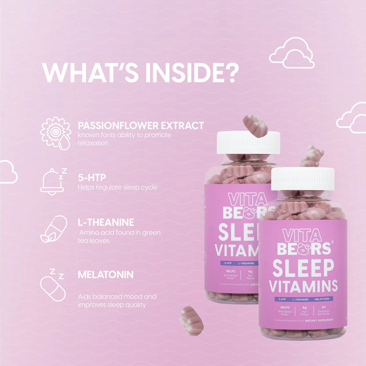 Vitabears Sleep Vitamins