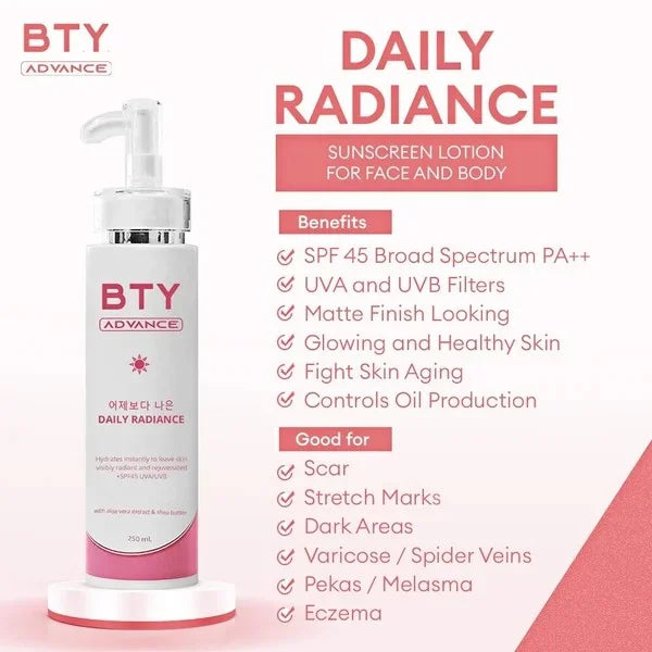 BTY Daily Radiance Lotion