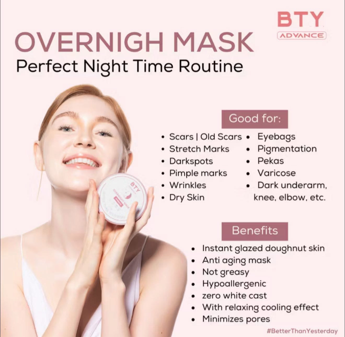 BTY Overnight Mask