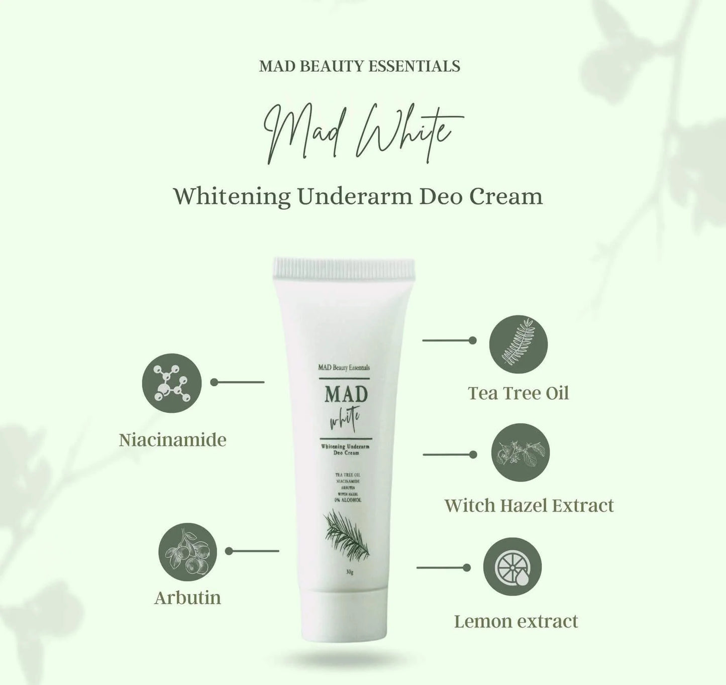 Mad White Underarm Cream