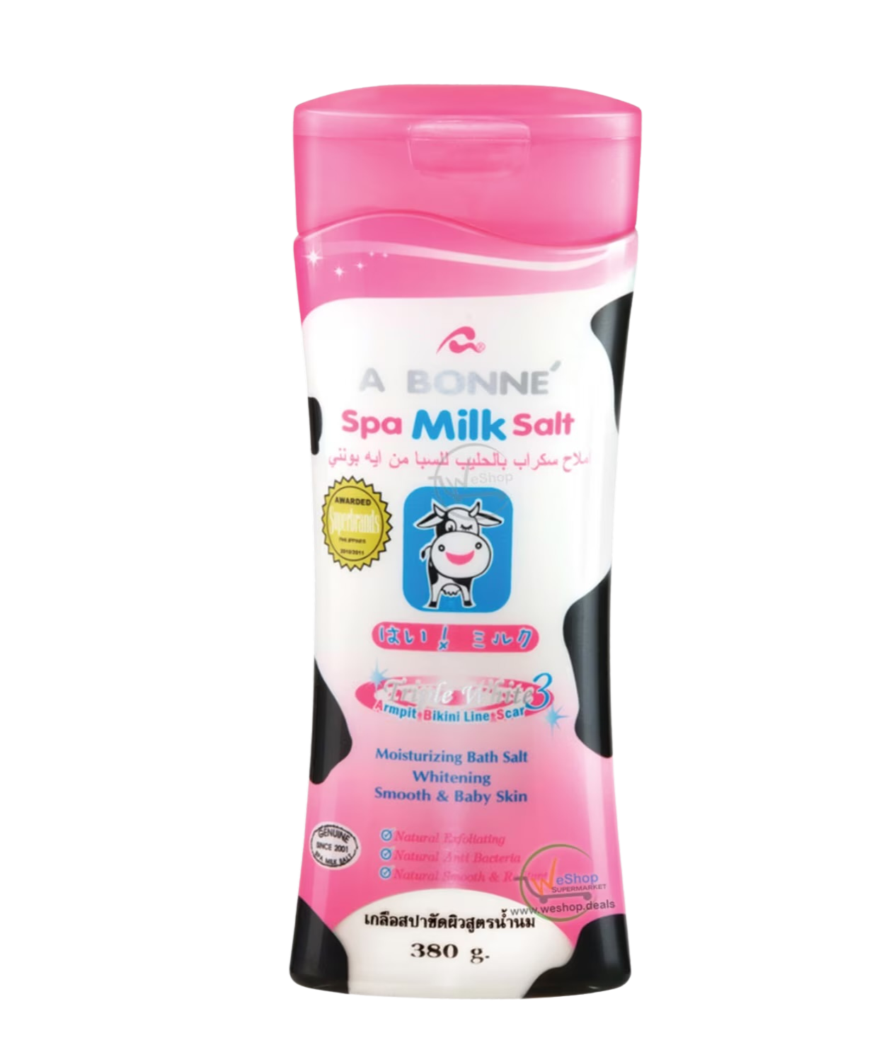 A Bonne Milk Salt Spa Bottle 380g