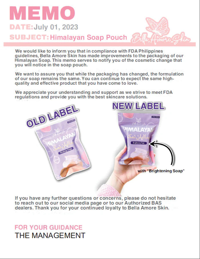 Bella Amore Skin Himalayan Brightening Soap