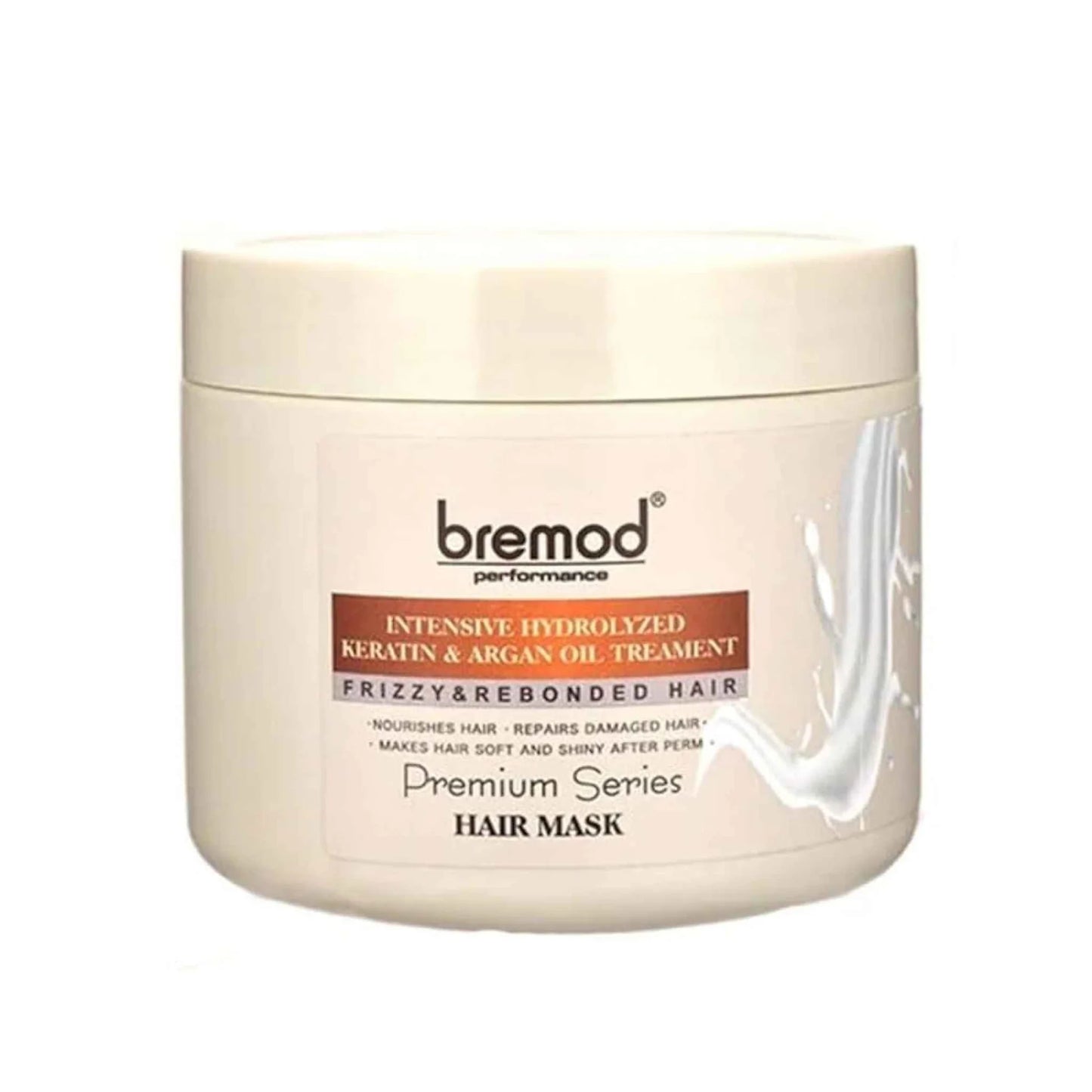 BREMOD, INTENSIVE PREMIUM SERIES HAIR MASK (FRIZZY & REBONDED HAIR) 500ML