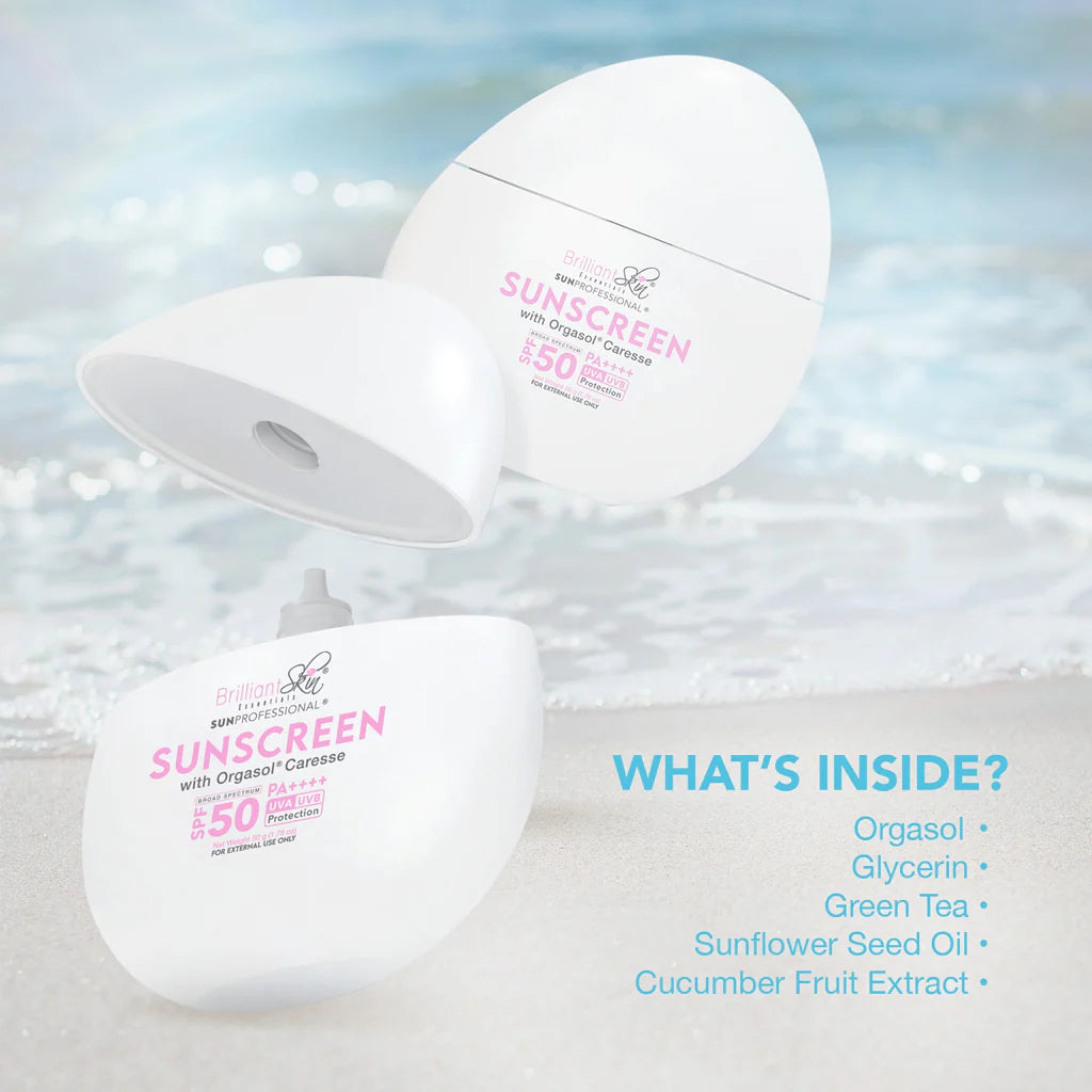 Brilliant Skin SunProfessional Sunscreen with Orgasol Caresse SPF 50