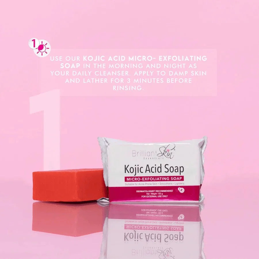 Brilliant Skin Kojic Acid Soap 135g