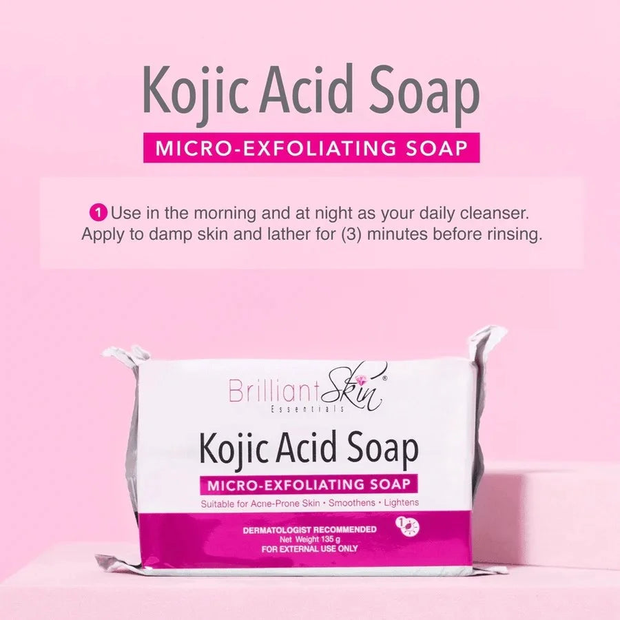 Brilliant Skin Kojic Acid Soap 135g